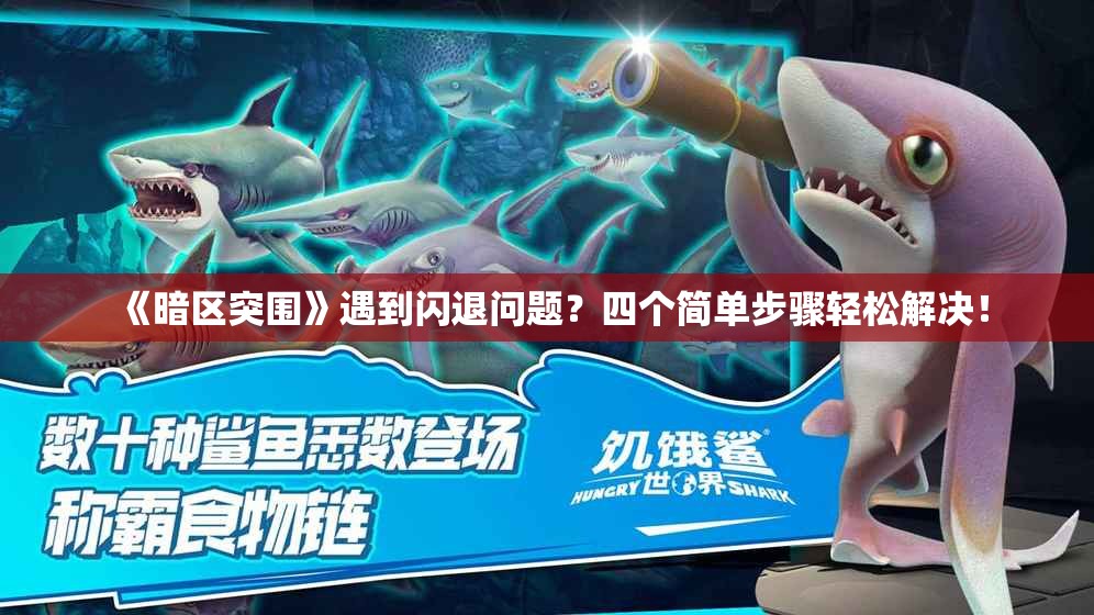 《暗区突围》遇到闪退问题？四个简单步骤轻松解决！