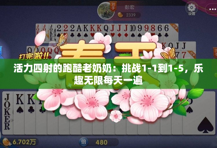 活力四射的跑酷老奶奶：挑战1-1到1-5，乐趣无限每天一遍