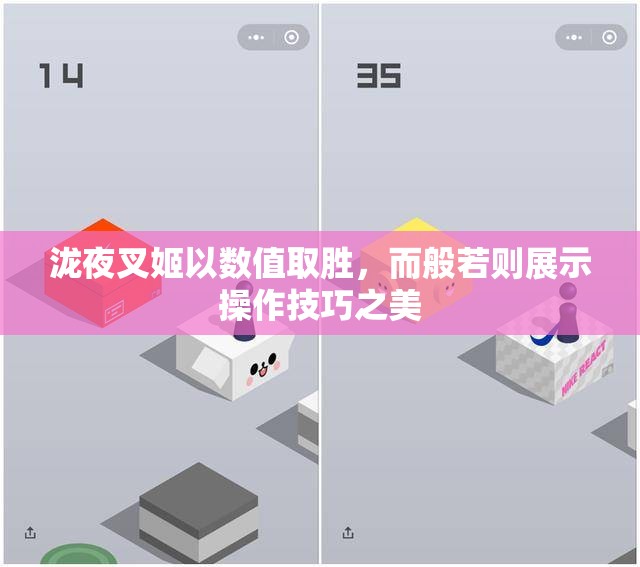 泷夜叉姬以数值取胜，而般若则展示操作技巧之美