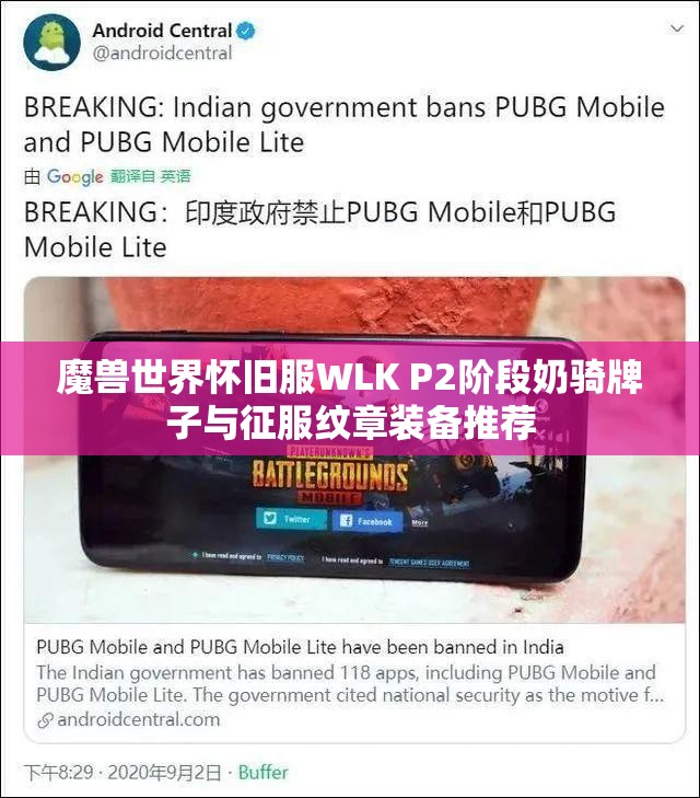 魔兽世界怀旧服WLK P2阶段奶骑牌子与征服纹章装备推荐